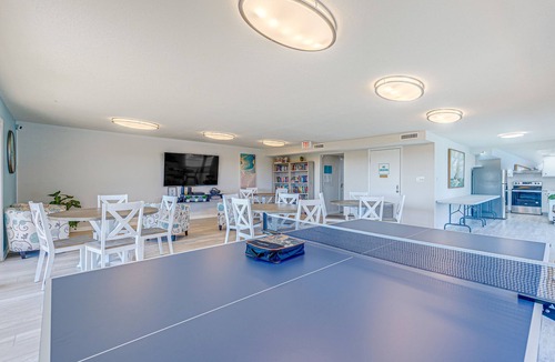 Chandler Park Condo | Ocean Serenity: Oceanfront Haven with Pool Access, Sauna Sessions, and Private Screened-in Patio!