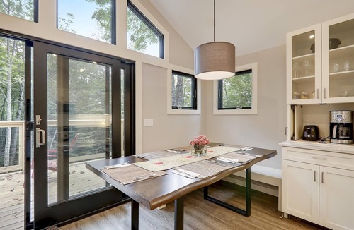 Stowe Area House | Owls' Nest: 3 br, gas fireplace, deck, firepit, seasonal community pool!