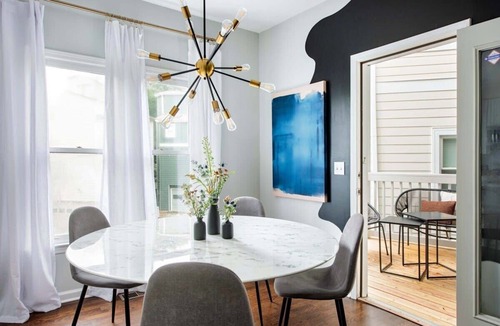 Virginia Highland House | Paint it Black
