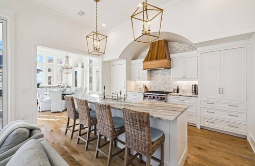 Rosemary Beach House | Rosemary Luxe: Private Pool, Spa, STEPS to Beach! Gulf Views!