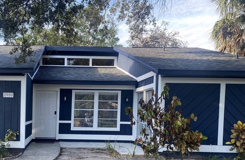 Ridge Wood Heights House | Serene Blue House by Siesta Key