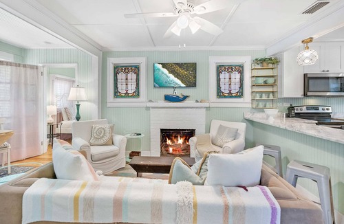 St. Augustine Beach House | Sparkling Pool, By Beach, Outdoor Kitchen, Fire Pit