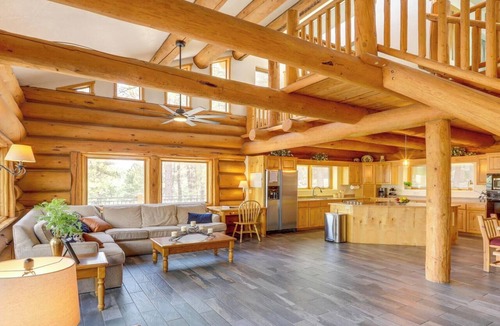 Kachina Village Cabin | Starview Lodge -A Real Log Cabin with Large Deck and Forest Views