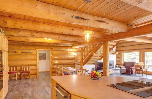Kachina Village Cabin | Starview Lodge -A Real Log Cabin with Large Deck and Forest Views