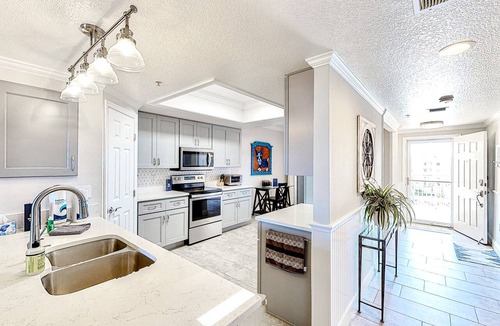 Port Canaveral Condo | Stunning Port Canaveral Cruise Views W/Covered Balcony, Large Unheated Pool, Fitness & BBQ Grills!