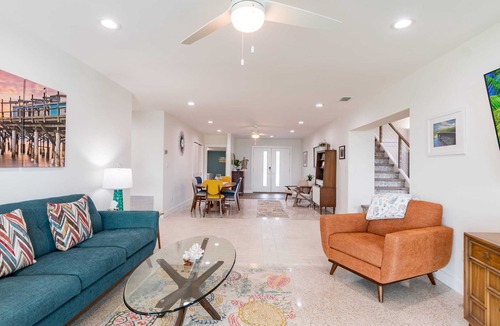 Cocoa Isles House | Sunset Hideaway-Waterfront Cocoa Beach Home