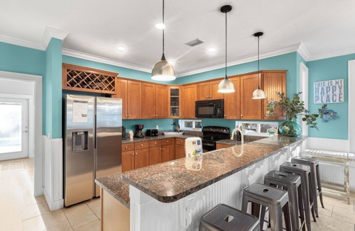 Seacrest Beach House | The Loopy Crab + Huge Private Pool, Patios & Bikes