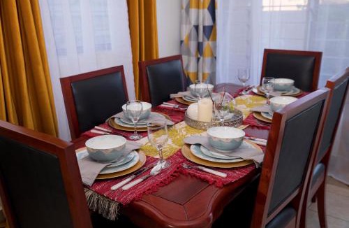 Lusaka Apartment | The Sanctuary - Modern 2Bed Maisonette in Secure Foxdale Estate Solar Wi-Fi Garden