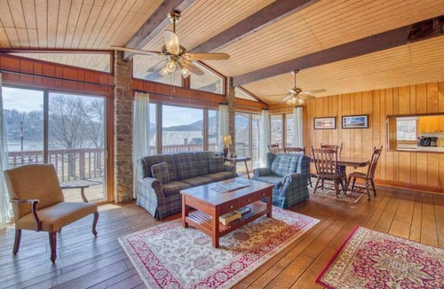 Lake Junaluska House | Wonderful Lakefront Gem W/Water Views, Free WiFi, Furnished Deck & More