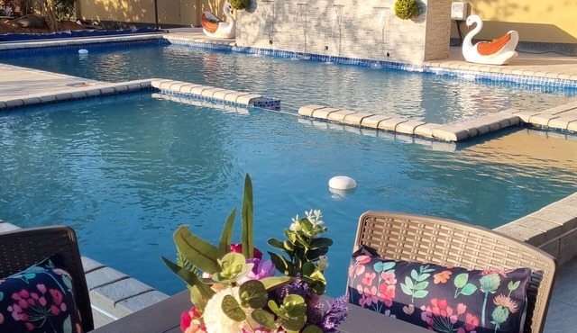 4-Bed House | Near Airport/Solar/Borehole/Secure/Family hol/Business trip/Events