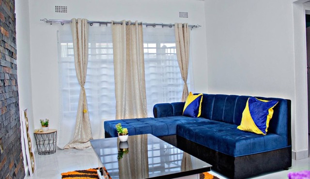 Cozy 2-Bedroom Apartment In Amazing Livingstone With AC, WiFi, 24/7 SOLAR BACKUP
