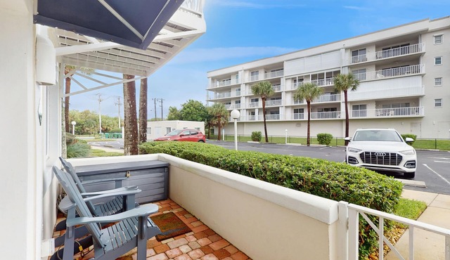 Ground Floor Condo with Shared Heated Pool, High-Speed WiFi, and Central AC!