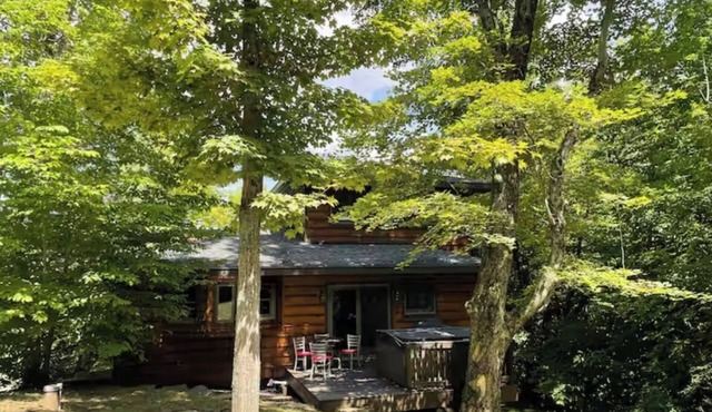 Hidden gem 2 bedroom chalet in Ellicottville minutes from Holiday Valley-hot tub