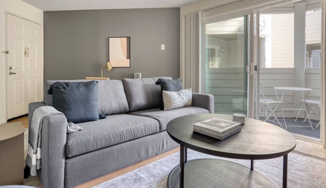 Ideal Pleasanton 1BR w/ A/C, Gym & Pool, nr TJ & CVS, by Blueground