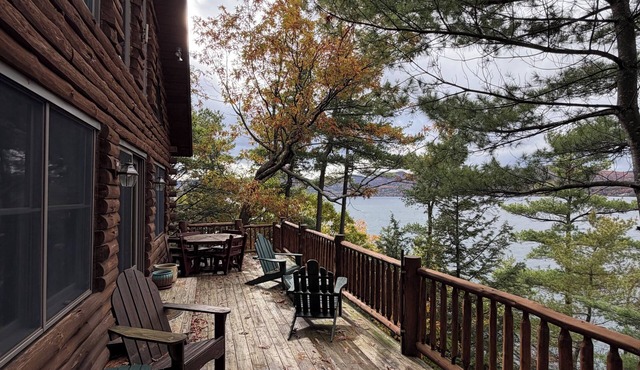 Lake George Direct Waterfront with Dock for Boat Sleeps 10