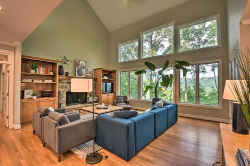 Luxe Big Canoe Resort Home w/3 Decks & Mtn Views!