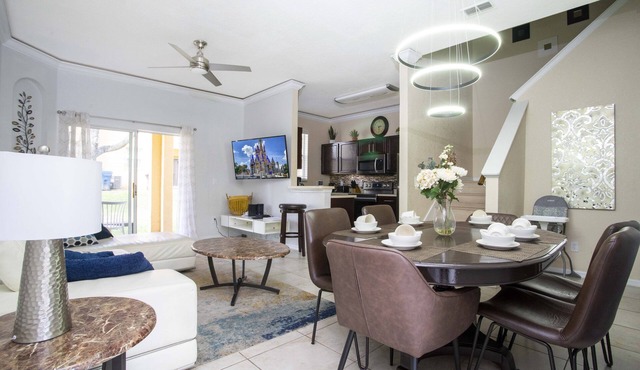 Luxurious 4-Bed Townhome at Regal Palms Resort, Minutes from Disney World