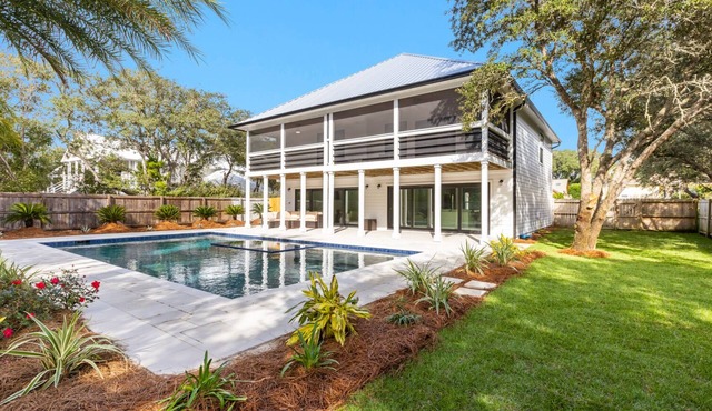 Luxury Home with Private Heated Pool & Boardwalk
