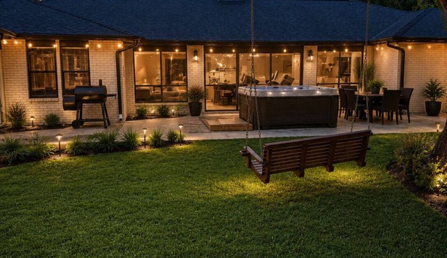 Luxury Oak Escape l Hot Tub & Nature &Game Room