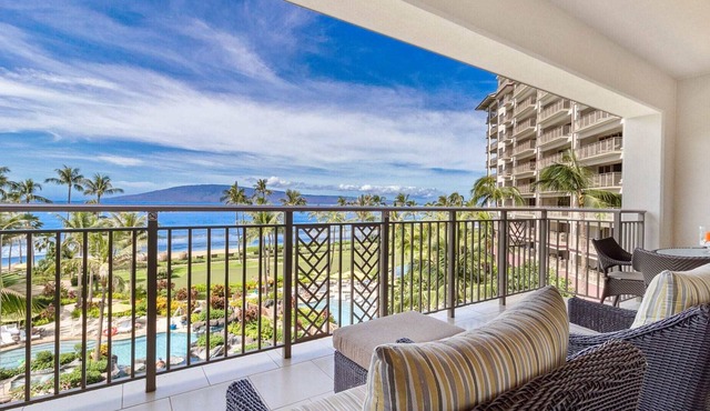 Maui Resort Rentals: Hyatt Residence Club – 2BR Oceanfront Lower Floor VIlla
