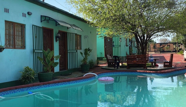 Relax in nature’s peace just minutes from Chobe River and wildlife.