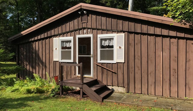 Rustic Cabin on Mccauley Mountain, One Minute From Downtown Old Forge.