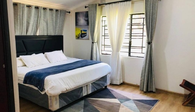 Secure place with backup power, close to shopping malls, 11 km from the airport.