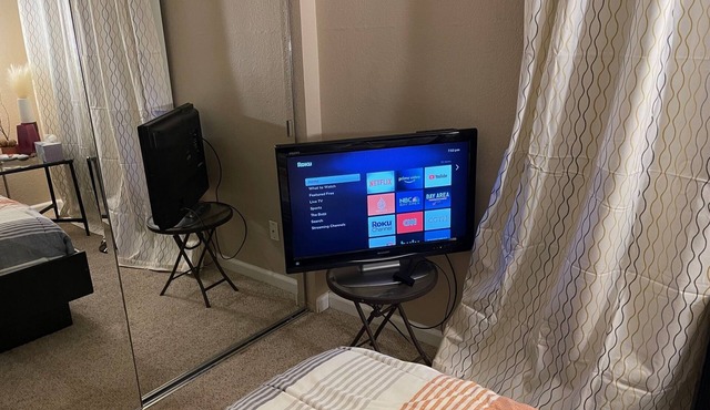 Serene, lovely and furnished 1-bedroom with private bath for rent in Dublin, CA.