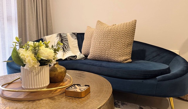 Urban Bleu | Stylish 1-Bed Apartment in Gaborone, Perfect for Business & Leisure