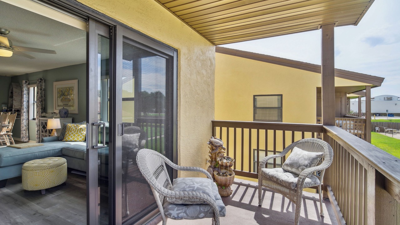 Photo of Patio Balcony in Banana River Estates