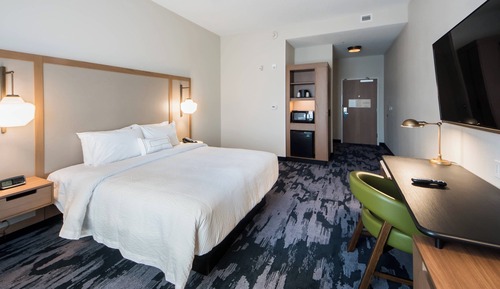 Room, 1 King Bed, Hearing Accessible (Roll-in Shower & Transfer Shower)
