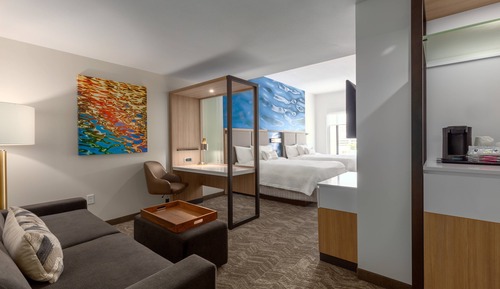 Suite, Multiple Beds, Roll-in Shower (Transfer Shower)