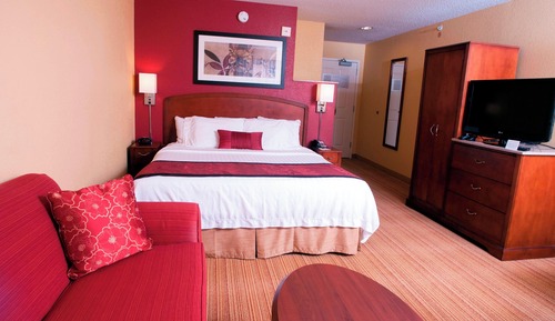 Room, 1 King Bed with Sofa bed, Hearing Accessible